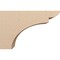 Ekena Millwork 12"W x 36"D x 24"H Classic Yorktown Rough Cedar Woodgrain TimberThane Corbel, Primed Tan CORUR12X36X24YORRCPR - alternate 6